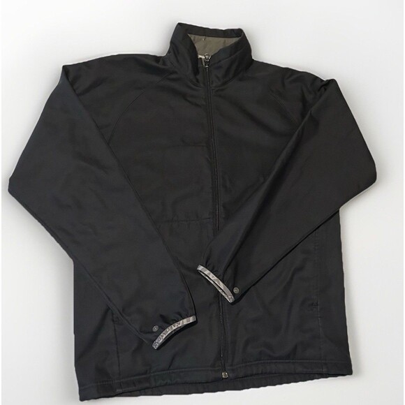 Salomon Advanced Skin Soft Shell Fleece Lined Jacket Size Large Black - Picture 1 of 11